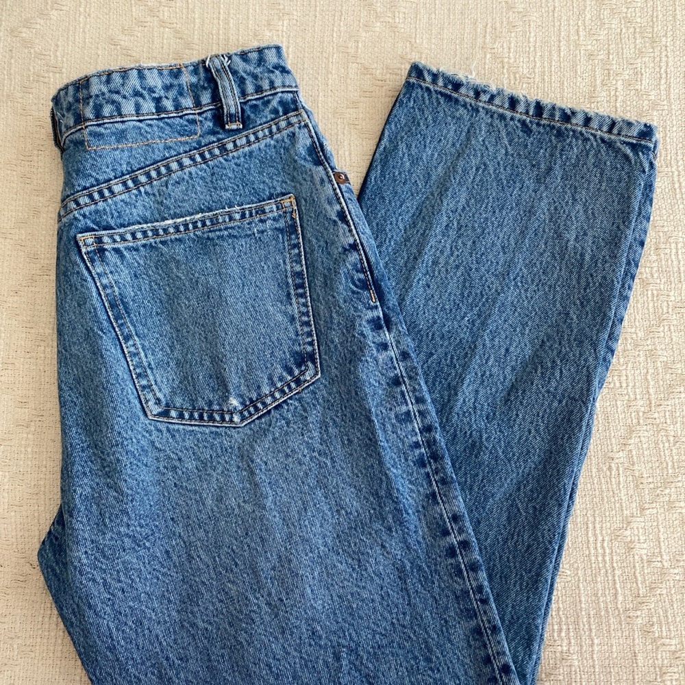 Size 6 or 28 // Zara Denim Medium wash, Tagged as USA 6
